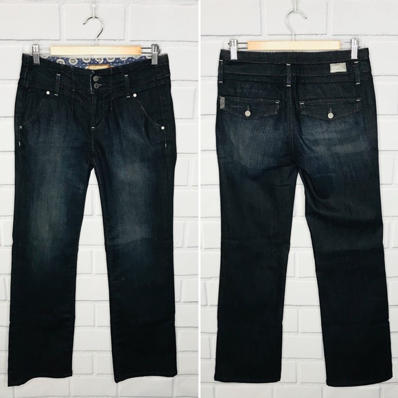 Paige Foothill Flare wide leg Jeans 27 - Picture 2 of 7